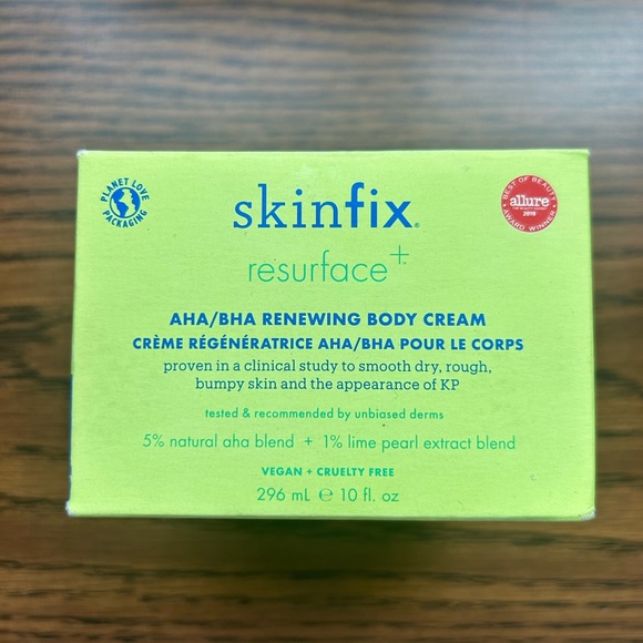 New, Skinfix Resurface+ AHA/BHA Renewing Body Cream 296 mL / 10 oz. - Picture 6 of 10